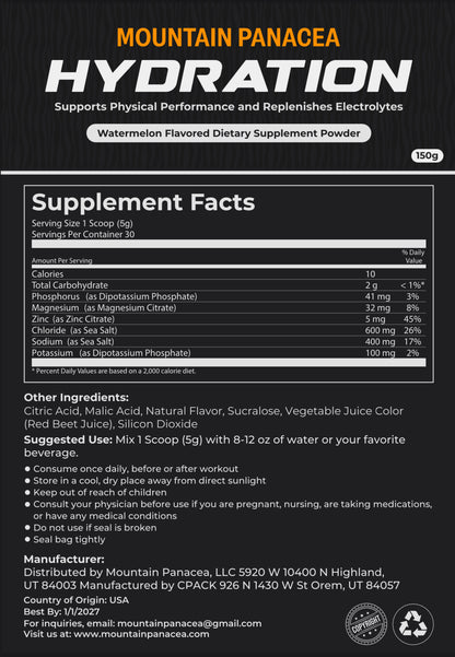 Hydration Powder